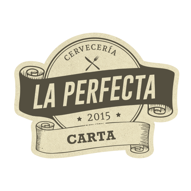 La Perfecta Bueu · Logo vintage lacarta 2
